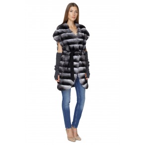 Жилет, шиншилла